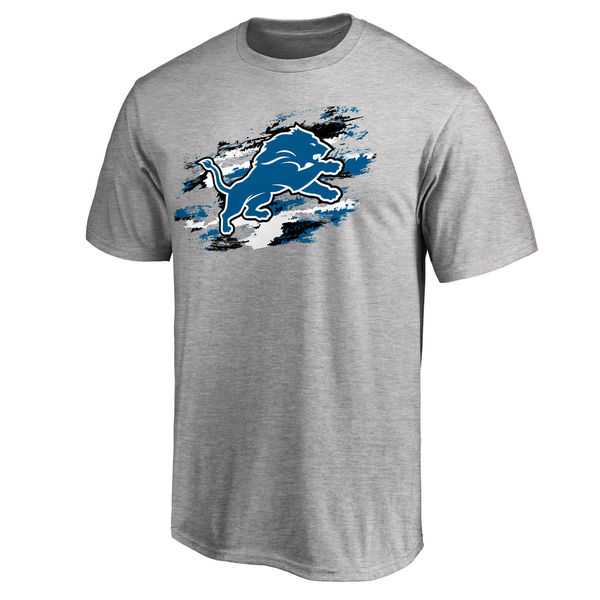 Men's Detroit Lions NFL Pro Line True Color T-Shirt Heathered Gray,We sell and wholesale Men's Detroit Lions NFL Pro Line True Color T-Shirt Heathered Gray on line form chian!